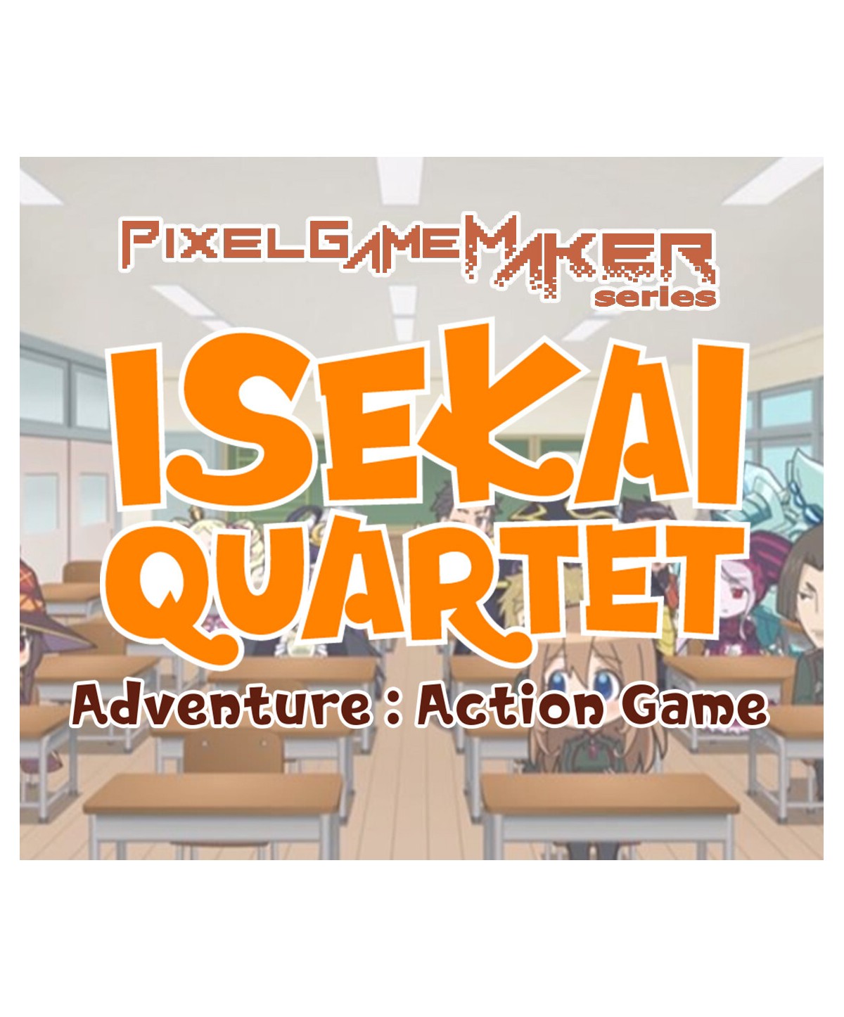 Pixel Game Maker Series ISEKAI QUARTET Adventure Action Game Steam Key GLOBAL
